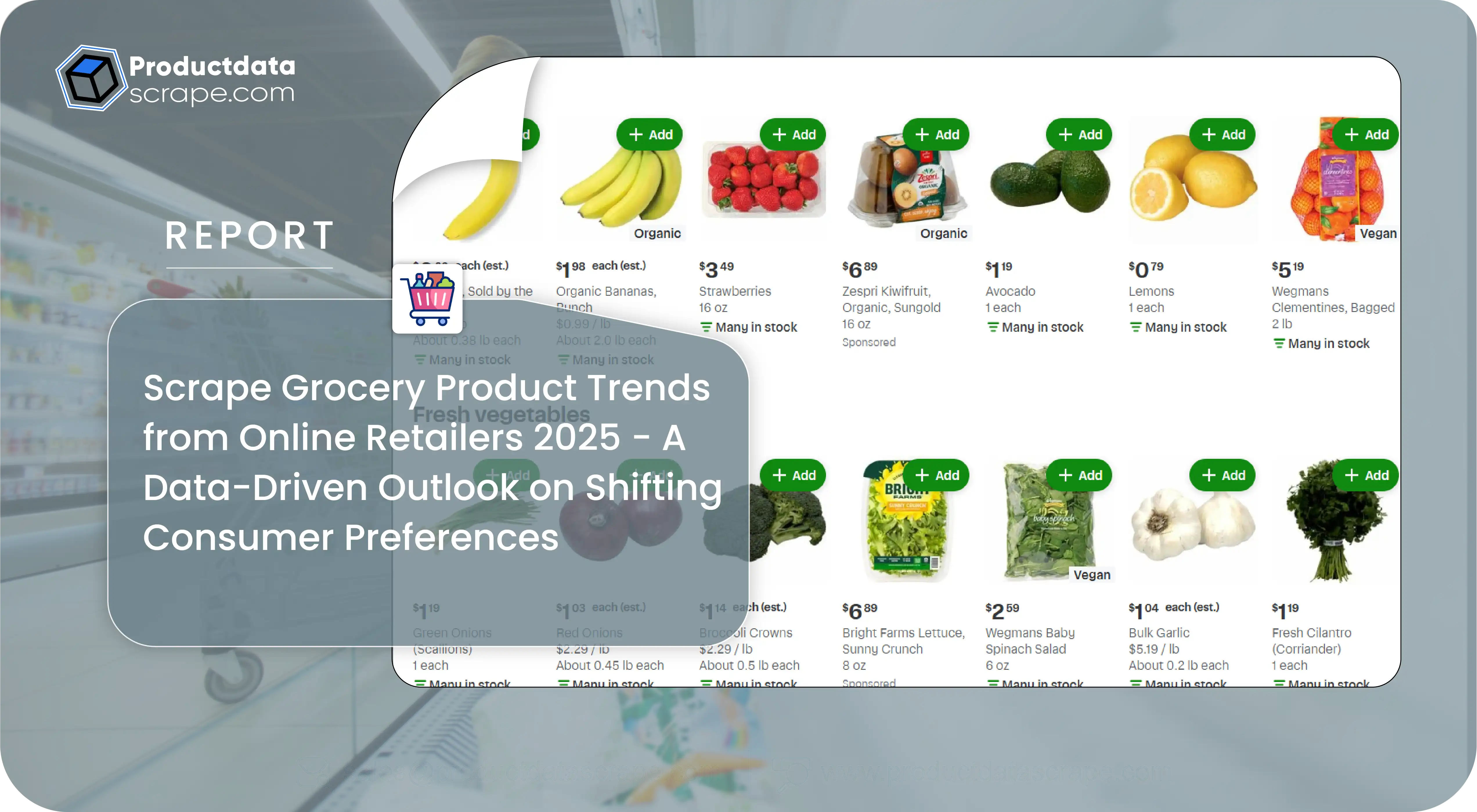 - Scrape Grocery Product Trends from Online Retailers 2025-01